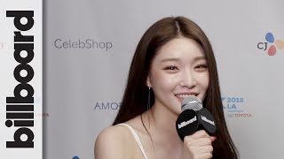 Chung Ha Talks Going Solo Her Favorite Dance Moves amp More  Billboard [upl. by Ettigdirb]