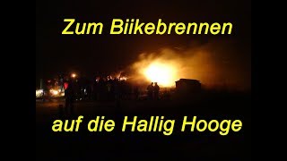 Zum Biikebrennen nach Hallig Hooge 2019 mit dem Helgoliner [upl. by Lambrecht199]