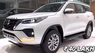 2024 Toyota Fortuner NEW Model 4X4 Walkaround Review with On Road Price  Toyota Fortuner Facelift [upl. by Ecadnac]