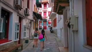 Μια βολτα στη Σκόπελο χώρα  A walk in Skopelos town [upl. by Agnella]