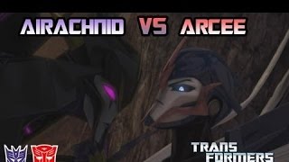 Transformers Prime The Game Episode 5 Arcee VS Airachnid [upl. by Eimoan]