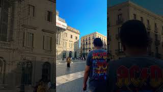 Placa sant jaume barcelonalife travel spain shorts [upl. by Bradford]