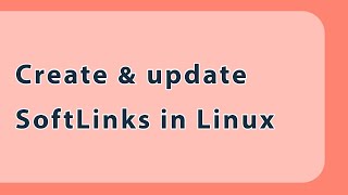 10 How to create Soft Links in Linux  Linux Basics commands tutorials [upl. by Arihsan387]