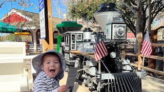 Riding the Train at Irvine Park Railroad [upl. by Gaspard]