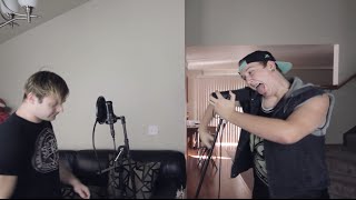 Motionless In White quotReincarnatequot Dual Vocal Cover Jared Dines and Austin Dickey [upl. by Lhok]