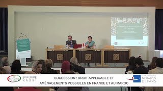 Colloque FranceMaroc 2017  La succession [upl. by Christophe498]