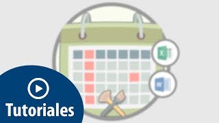 Cómo crear calendario 2018 en Word o Excel 2016 [upl. by Noemad693]