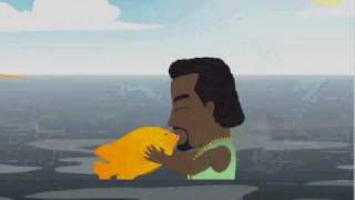 kanye west  gay fish south park [upl. by Odlaner]