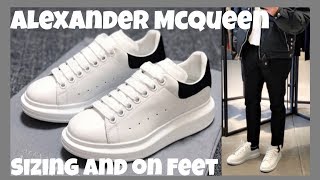 Alexander McQueen Over Sized Sneaker Unboxing Review [upl. by Aviva173]