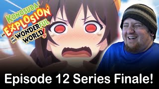 Finale time Konosuba An Explosion on this Wonderful World Episode 12  Reaction [upl. by Alain100]