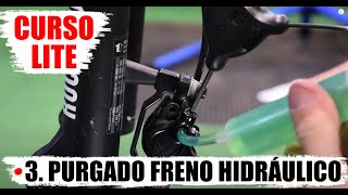 🔧 Cómo PURGAR o SANGRAR FRENO de BICICLETA hidráulico SHIMANO 🏅Academia mecánica online 2022 [upl. by Munro]