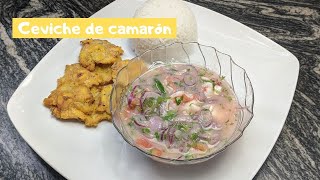 CEVICHE ECUATORIANO DE CAMARÓN  Yaely Ortiz [upl. by Annodal]