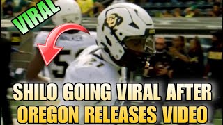 🚨 Shilo Sanders Going VIRAL After Oregon Football Released This Video Of Him ‼️ [upl. by Aihseym253]