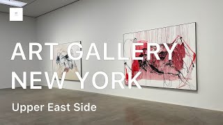 ART GALLERY UPPER EAST SIDE NOV 2023White cube just opened in New York Gagosian ARTNYC [upl. by Martainn83]