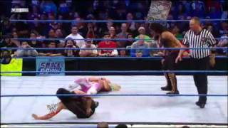 Friday Night SmackDown  Aksana vs Natalya [upl. by Annoya]