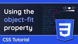 The objectfit property in CSS  Maintain aspect ratio on images or video  Web Design Tutorial [upl. by Heron]