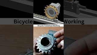 Ratchet Mechanism  Bicycle Flywheel 🙌✅ caddesign bicycle productdesign racer solidworks 3d [upl. by Gaven]