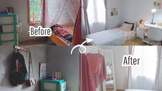 Extreme bedroom makeover 2024  aesthetic bedroom transformation [upl. by Isnyl]