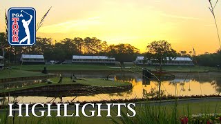 TPC Sawgrass No 17 highlights  Round 1  THE PLAYERS [upl. by Oribel]