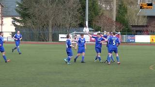 Kreisoberliga Erzgebirge SV BlauWeiß Crottendorf  Oelsnitzer FC 41 15042018 [upl. by Kial]