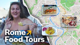 Rome Food Tours 2024  Best tours in Prati Trastevere amp Historic Center [upl. by Acino]