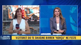 Pesë net spektakël Starton Festa e Birrës në Korçë “Birra Korça” mirëpret turistët me një risi [upl. by Eyeleen]