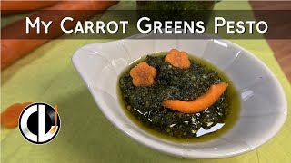 Sustainable cooking Use carrot greens to make a delicious pesto🌿🥕 [upl. by Zitah]