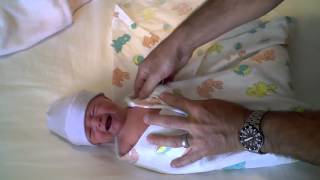 How to adorably swaddle your newborn baby [upl. by Nabla]