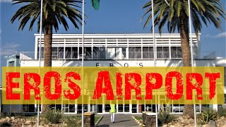 EROS AIRPORT IN WINDHOEK THE CAPITAL OF NAMIBIA SOUTHERN AFRICA [upl. by Etteuqal]