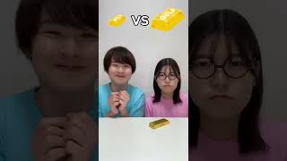 Small Gold Vs Big Gold Challenge 😂shortvideo​ kindness​ facts​ challenge​ viral​ [upl. by Middleton888]