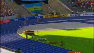 Final 4x400 WomenWorld Championship Berlin2009 [upl. by Liebermann]