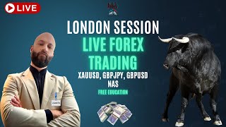 🔴LIVE FOREX TRADING quotGBPJPY XAUUSD GBPUSD NASquot  LONDON SESSION  TUESDAY 14TH MAY 24 [upl. by Angrist]