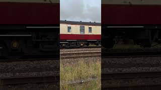 Steam Train passing through Prestatyn [upl. by Attenyt]