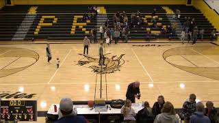 Park River Area vs Langdon Area High School Mens Varsity Basketball [upl. by Aniad702]