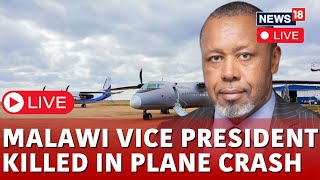 Malawi News Today Live  Malawi Vice President Saulos Chilima Dead Live  Malawai Aircraft Missing [upl. by Ihcehcu]