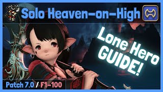 Dawntrail How to Solo HeavenonHigh HoH on Warrior WAR Tutorial  Guide  F1100 [upl. by Eveivaneg]