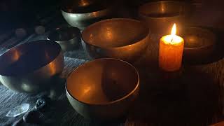 5 Min Tibetan Singing Bowls Meditation  The Holistic Sound of Healing Frequencies  soundhealing [upl. by Kaazi]