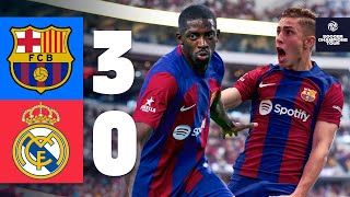 💥 HIGHLIGHTS I BARÇA 30 REAL MADRID 💥 EL CLÁSICO [upl. by Okkin]