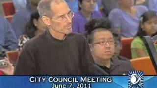 Steve Jobs Presents to the Cupertino City Council 6711 [upl. by Hanima897]