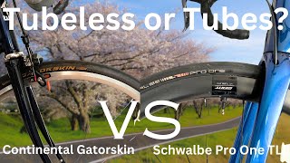 Are Tubeless Road Racing Tires Worth It Giant TCR and Wabi Classic [upl. by Ferd461]