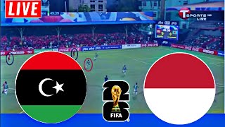 Indonesia vs Libya Live Score Football  International friendly Match 2023  Libya vs Indonesia [upl. by Nira]