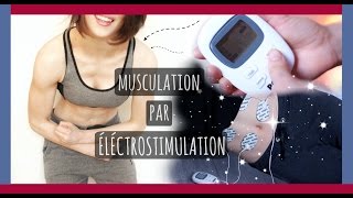 Musculation par éléctrostimulation  Se muscler sans effort  Un corps de rêve rapidement   Claire [upl. by Ellehsram]