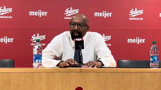 Mike Woodson postgame Purdue Jan 16 2024 [upl. by Lunseth]