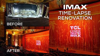 TCL Chinese Theatre IMAX Renovation  Time Lapse Video [upl. by Tellford837]