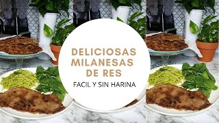 Deliciosas Milanesas de Res 🤤 [upl. by Grantham413]