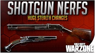 HUGE Stealth Shotgun Nerfs in Warzone  What Changed Einhorn Combat and DB Shotgun Stats [upl. by Atiana549]