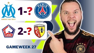 Ligue 1 Gameweek 27 Predictions amp Betting Tips  Marseille vs PSG [upl. by Burra]