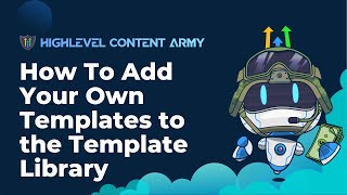 How to add your own templates to Template Library [upl. by Sivraj]