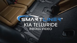 SMARTLINER Kia Telluride Floor Mats amp Cargo Liners Install Video [upl. by Neelahs690]