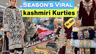 From where I bought My Viral Kashmiri kurties Kashmiri Kurties stating Price 500 RsViral kurties [upl. by Aenahs]